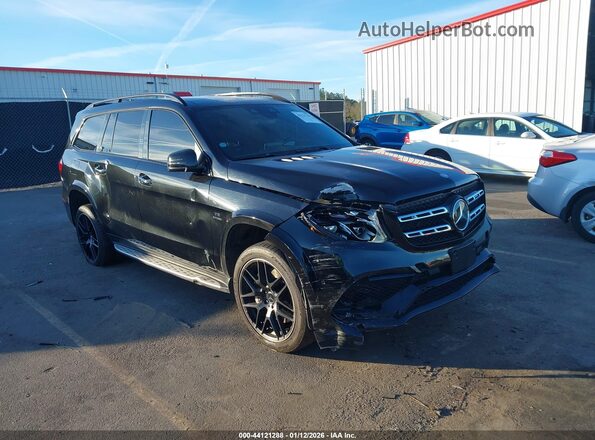 4JGDF7FE5HA878553 2017 MERCEDES-BENZ AMG GLS 63 Черный Передняя правая четверть