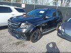 2017 Mercedes-benz Amg Gls 63 4matic Черный vin: 4JGDF7FE5HA878553