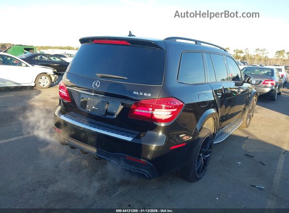 4JGDF7FE5HA878553 2017 MERCEDES-BENZ AMG GLS 63 Черный Задняя правая четверть