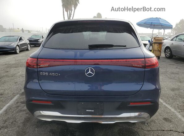 4JGDM2DB3RA033834 2024 MERCEDES-BENZ EQS Blue Հետևի տեսք