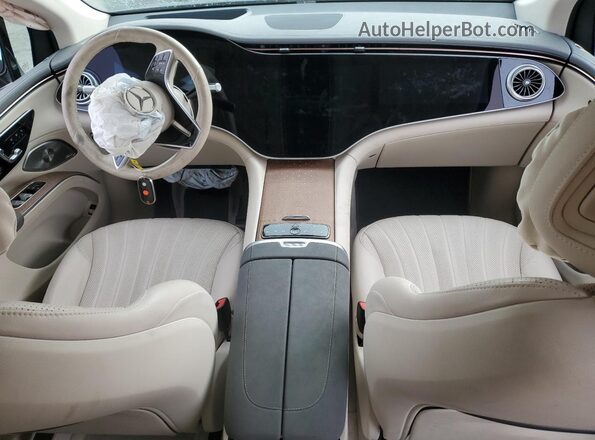 4JGDM2DB3RA033834 2024 MERCEDES-BENZ EQS Blue Առջևի վահանակի տեսք