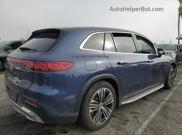 4JGDM2DB3RA033834 2024 MERCEDES-BENZ EQS Blue Հետևի աջ