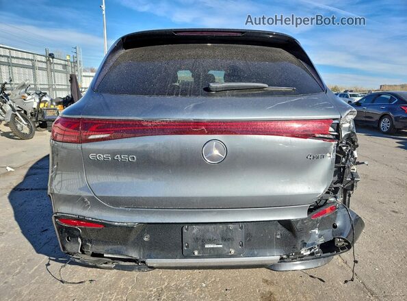 4JGDM2EB4PA005262 2023 MERCEDES-BENZ EQS Gray Rear view