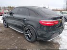 2018 Mercedes-benz Amg Gle 43 Coupe 4matic Черный vin: 4JGED6EB0JA099207