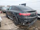 2019 Mercedes-benz Amg Gle 43 Coupe 4matic Black vin: 4JGED6EB0KA139268
