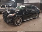 2019 Mercedes-benz Amg Gle 43 Coupe 4matic Черный vin: 4JGED6EB2KA152524