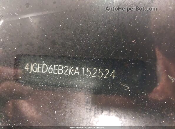 4JGED6EB2KA152524 2019 MERCEDES-BENZ AMG GLE 43 COUPE Черный 