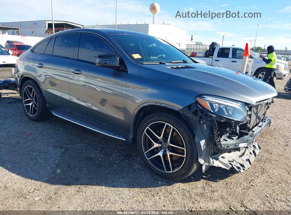 4JGED6EB4HA061165 2017 MERCEDES-BENZ AMG GLE 43 COUPE Gray Przód prawy