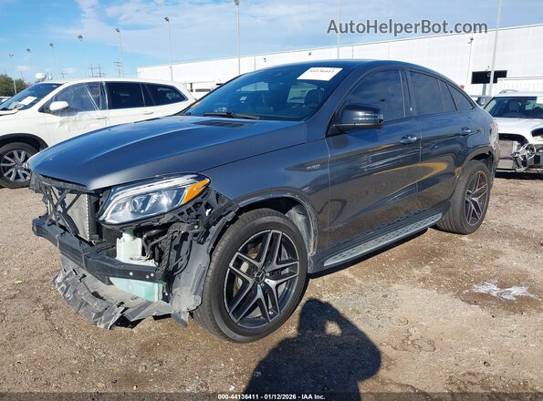 4JGED6EB4HA061165 2017 MERCEDES-BENZ AMG GLE 43 COUPE Gray Przód lewy