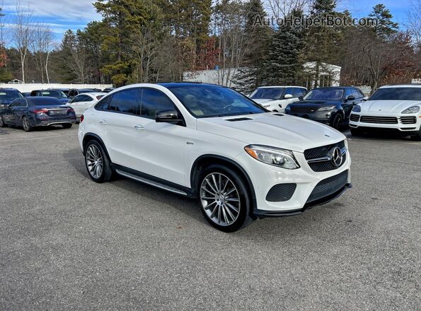 4JGED6EB5KA155241 2019 MERCEDES-BENZ GLE White წინა მარცხენა ხედი სამი მეოთხედიდან