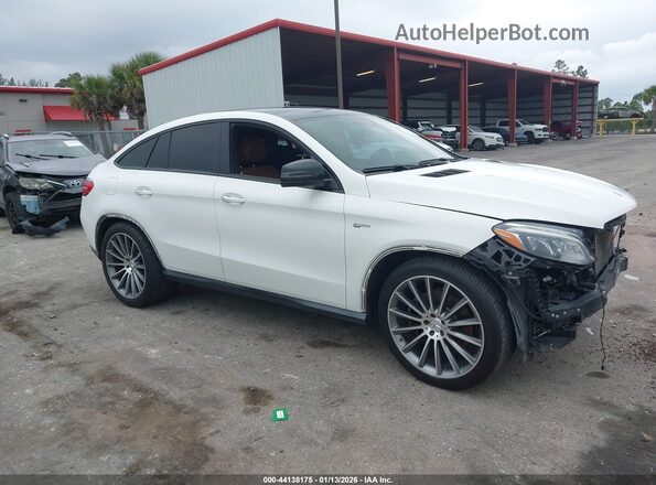 4JGED6EB6HA069641 2017 MERCEDES-BENZ AMG GLE 43 COUPE Белый Передняя правая четверть
