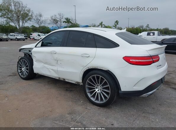 4JGED6EB6HA069641 2017 MERCEDES-BENZ AMG GLE 43 COUPE Белый Задняя левая четверть