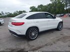 2017 Mercedes-benz Amg Gle 43 Coupe 4matic Белый vin: 4JGED6EB6HA069641