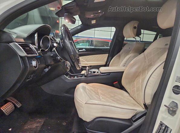 4JGED6EB6KA139288 2019 MERCEDES-BENZ GLE Белый Вид салона спереди