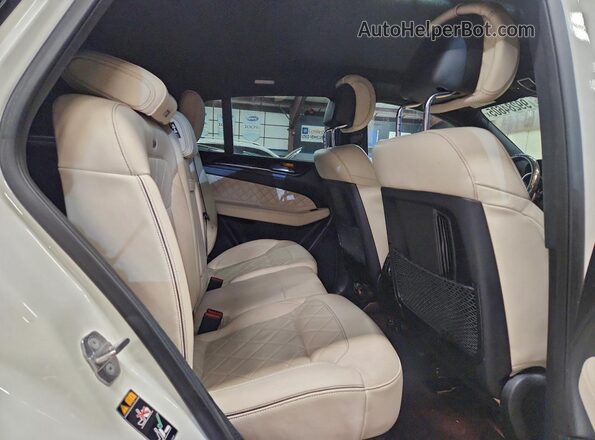 4JGED6EB6KA139288 2019 MERCEDES-BENZ GLE Белый Вид задней части салона