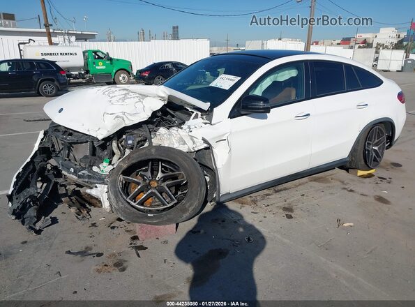 4JGED6EB7GA013304 2016 MERCEDES-BENZ GLE 450 AMG COUPE White Передня ліва чверть