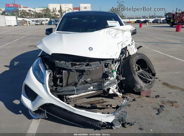 4JGED6EB7GA013304 2016 MERCEDES-BENZ GLE 450 AMG COUPE White Вид задньої частини салону