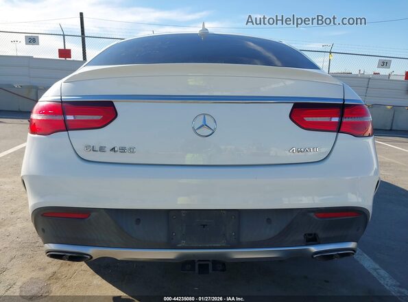 4JGED6EB7GA013304 2016 MERCEDES-BENZ GLE 450 AMG COUPE White 
