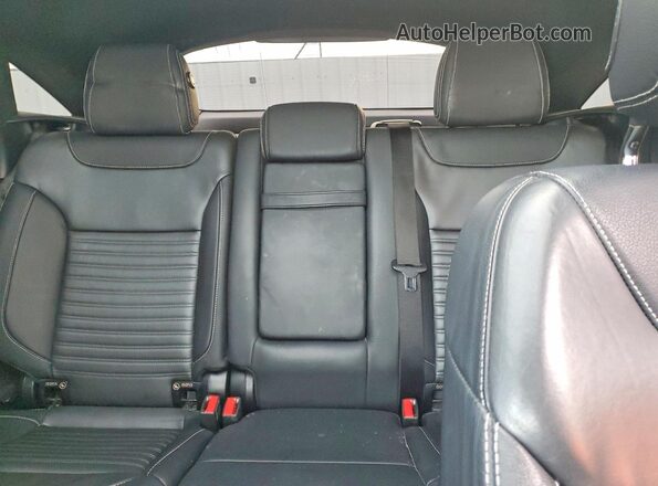 4JGED6EB7JA098300 2018 MERCEDES-BENZ GLE Burgundy Vista de los asientos traseros