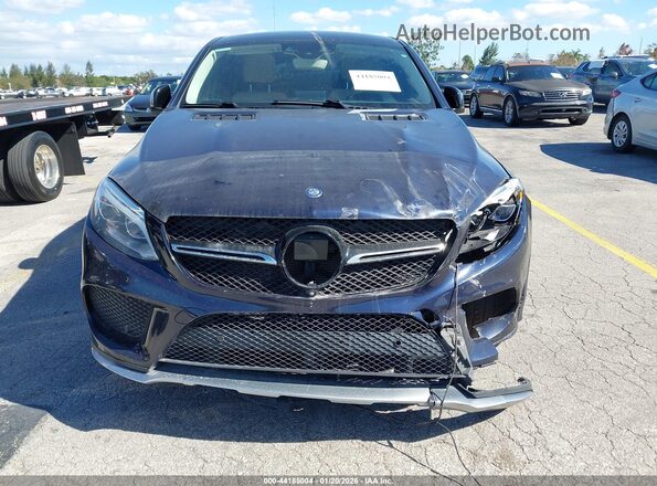 4JGED6EB8GA016129 2016 MERCEDES-BENZ GLE 450 AMG COUPE Blue Widok z przodu
