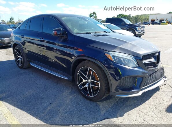 4JGED6EB8GA016129 2016 MERCEDES-BENZ GLE 450 AMG COUPE Blue Przód prawy
