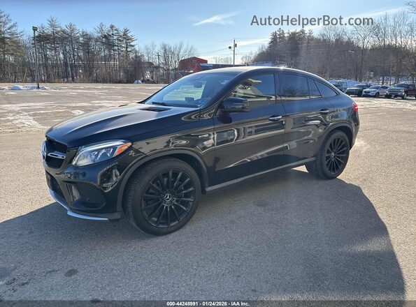 4JGED6EB9JA103111 2018 MERCEDES-BENZ AMG GLE 43 COUPE Черный Передняя левая четверть