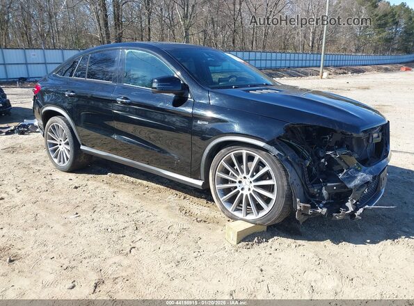 4JGED6EB9JA104033 2018 MERCEDES-BENZ AMG GLE 43 COUPE Черный Передняя правая четверть
