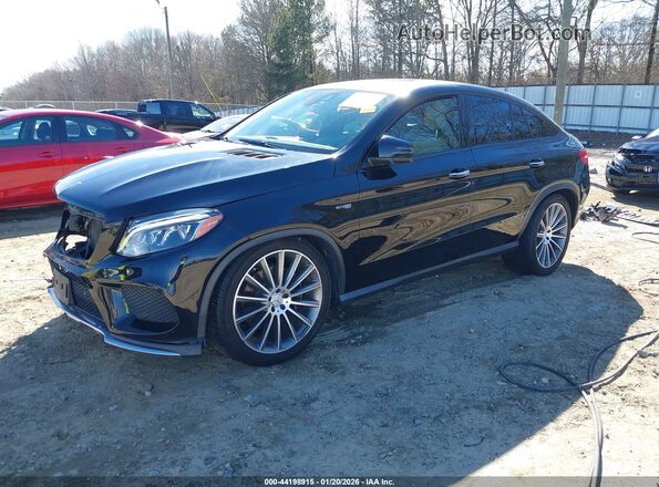 4JGED6EB9JA104033 2018 MERCEDES-BENZ AMG GLE 43 COUPE Черный Передняя левая четверть