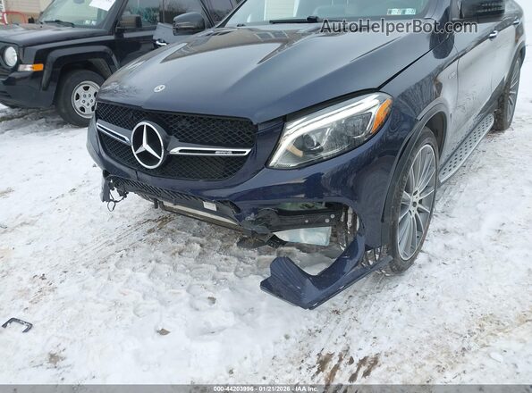 4JGED6EB9KA154089 2019 MERCEDES-BENZ AMG GLE 43 COUPE Blue Widok z przodu