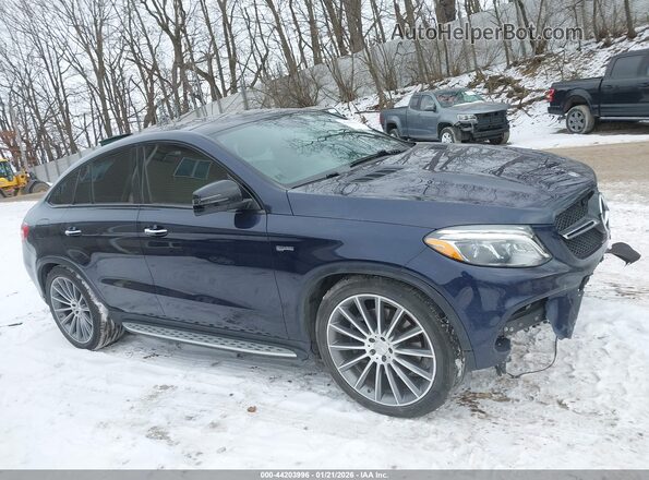 4JGED6EB9KA154089 2019 MERCEDES-BENZ AMG GLE 43 COUPE Blue Widok wnętrza z tyłu