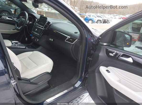 4JGED6EB9KA154089 2019 MERCEDES-BENZ AMG GLE 43 COUPE Blue Widok wnętrza z przodu