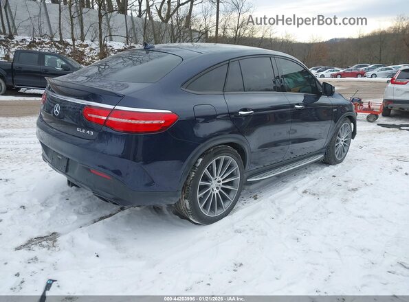 4JGED6EB9KA154089 2019 MERCEDES-BENZ AMG GLE 43 COUPE Blue Tył prawy