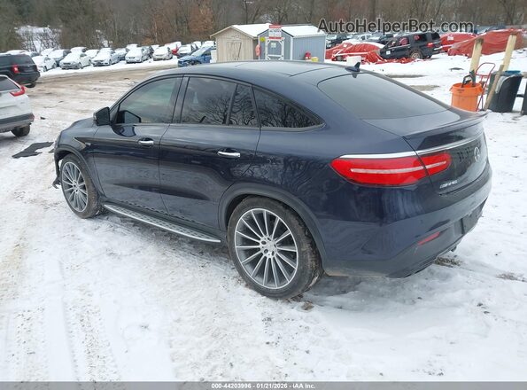 4JGED6EB9KA154089 2019 MERCEDES-BENZ AMG GLE 43 COUPE Blue Tył lewy