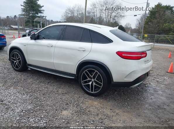 4JGED6EBXGA020974 2016 MERCEDES-BENZ GLE 450 AMG COUPE White Tył lewy