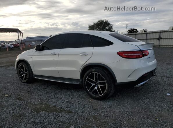 4JGED6EBXHA070887 2017 MERCEDES-BENZ GLE Белый Задняя левая четверть