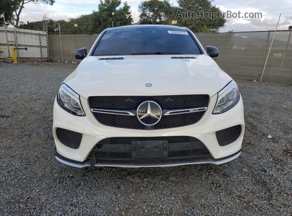 4JGED6EBXHA070887 2017 MERCEDES-BENZ GLE Белый Вид спереди