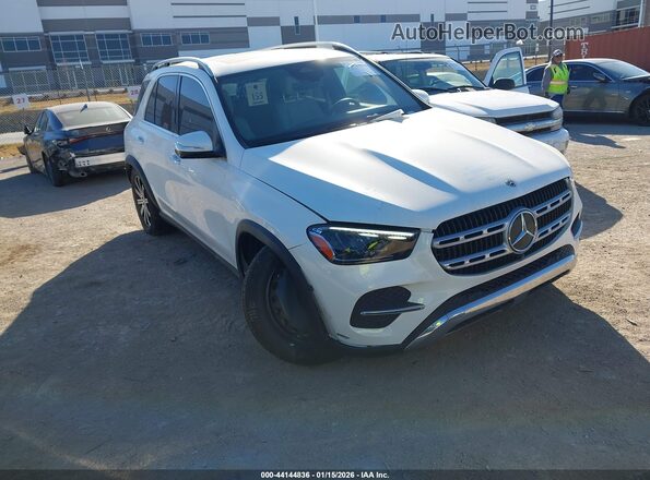 4JGFB4EBXSB335789 2025 MERCEDES-BENZ GLE 350 White Przód prawy