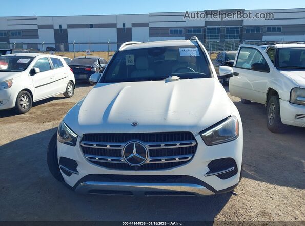 4JGFB4EBXSB335789 2025 MERCEDES-BENZ GLE 350 White Widok zestawu wskaźników