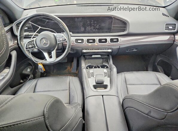 4JGFB4JB1LA244987 2020 MERCEDES-BENZ GLE Black Вид щитка приладів
