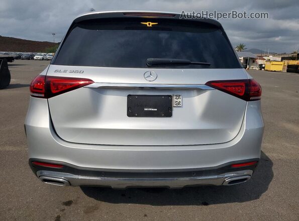 4JGFB4JB2MA467587 2021 MERCEDES-BENZ GLE Silver უკანა ხედი