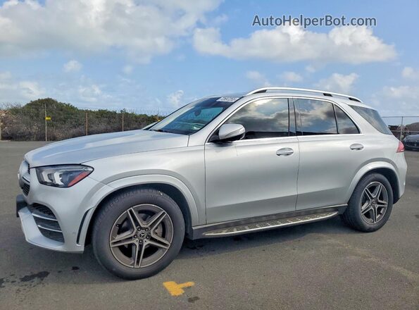 4JGFB4JB2MA467587 2021 MERCEDES-BENZ GLE Silver წინა მარცხენა ხედი სამი მეოთხედიდან