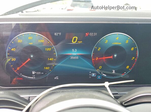 4JGFB4JB2MA467587 2021 MERCEDES-BENZ GLE Silver ხელსაწყოთა პანელის ხედი