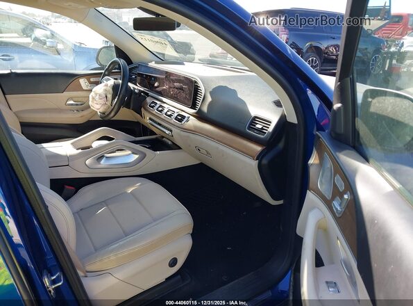 4JGFB4JB9MA494740 2021 MERCEDES-BENZ GLE 350 Синий Вид салона спереди