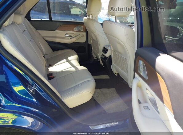 4JGFB4JB9MA494740 2021 MERCEDES-BENZ GLE 350 Синий Вид наклейки с VIN-кодом