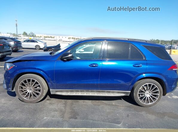 4JGFB4JB9MA494740 2021 MERCEDES-BENZ GLE 350 Синий 