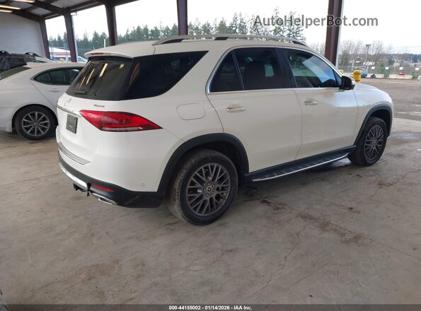 4JGFB4KB0MA552961 2021 MERCEDES-BENZ GLE 350 White უკანა მარჯვენა