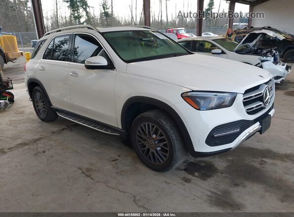 4JGFB4KB0MA552961 2021 MERCEDES-BENZ GLE 350 White წინა მარჯვენა