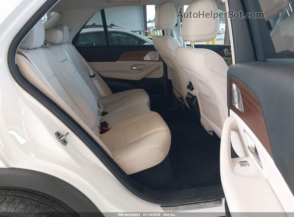 4JGFB4KB0MA552961 2021 MERCEDES-BENZ GLE 350 White VIN კოდის სტიკერის ხედი