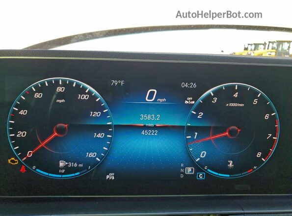 4JGFB4KB2PA850271 2023 MERCEDES-BENZ GLE Белый Вид щитка приборов