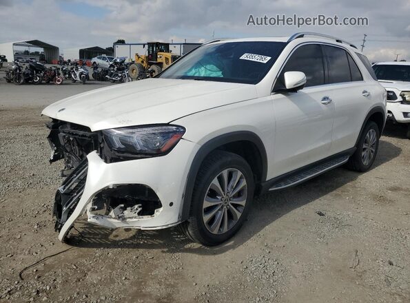 4JGFB4KB5MA358894 2021 MERCEDES-BENZ GLE Белый Передняя левая четверть